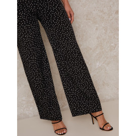 Chi Chi London Womens Black  Trouser AMF761