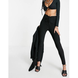 Club L London Womens Black Trouser AMF477