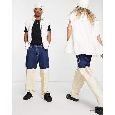 Collusion  Womens Multicolor Straight  Jeans ANF2332