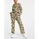 Asos Design Womens Multicolor Trouser ANF1449