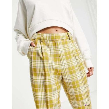 Asos Design Womens Multicolor Trouser ANF3244
