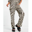 Asos Design Womens Multicolor Trouser ANF3319