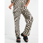 Asos Design Womens Multicolor Trouser ANF3319