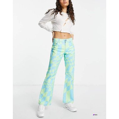 Asos Design Womens Multicolor Trouser ANF498