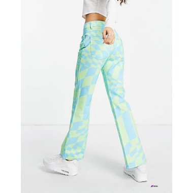 Asos Design Womens Multicolor Trouser ANF498