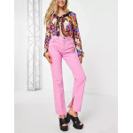 Asos Design Womens Pink Jeans ANF1435 Asos Design Womens Pink Jeans ANF1435