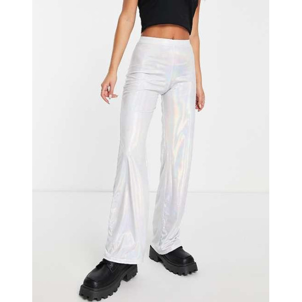 Asos Design Womens Silver Dad Trouser ANF2404 Asos Design Womens Silver Dad Trouser ANF2404