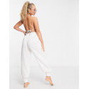 Asos Design Womens White Beach Trouser ANF2353