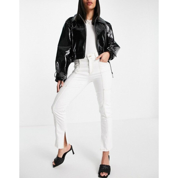 ASOS Design Womens White Jeans 101286492 AMF114 ASOS Design Womens White Jeans 101286492 AMF114