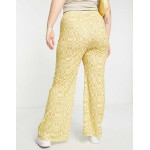 Asos Design Womens Yellow Wide Leg Trouser ANF3371 Asos Design Womens Yellow Wide Leg Trouser ANF3371