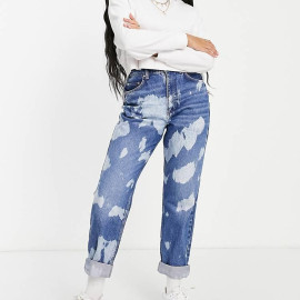 ASOS Design Womens Blue Jeans ANF417 (st6,7)