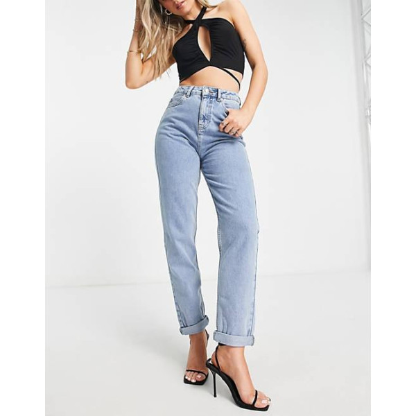 Asos Design Womens Blue Jeans ANF418 (st1,7) (MAG)