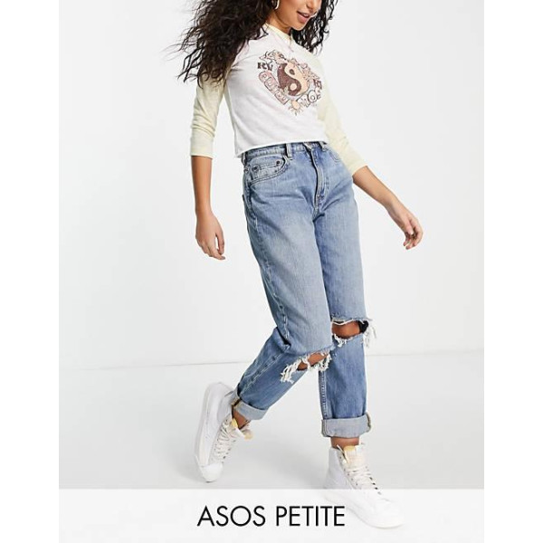 Asos Design Womens Blue Jeans ANF419 (MAG) Asos Design Womens Blue Jeans ANF419 (MAG)