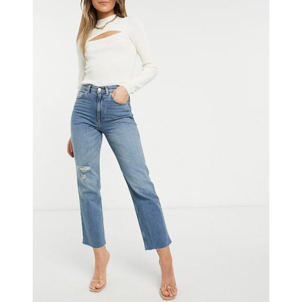 Asos Design Womens Blue Petite Jeans ANF2386 Asos Design Womens Blue Petite Jeans ANF2386