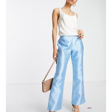 Asos Design Womens Blue Trouser ANF1509
