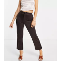 Asos Design Womens Brown Trouser ANF434