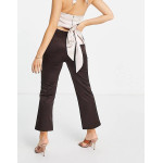 Asos Design Womens Brown Trouser ANF434 Asos Design Womens Brown Trouser ANF434