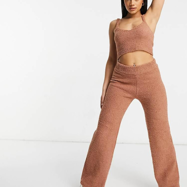 ASOS Design Womens Brown Trousers ANF2486 ASOS Design Womens Brown Trousers ANF2486
