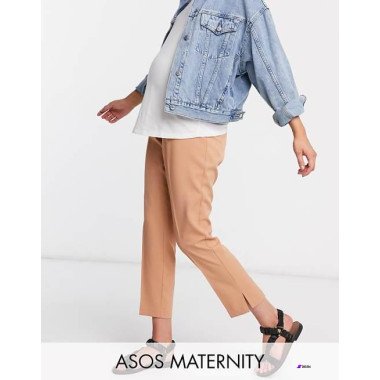 ASOS Design Womens Dark Beige Pant ANF2488