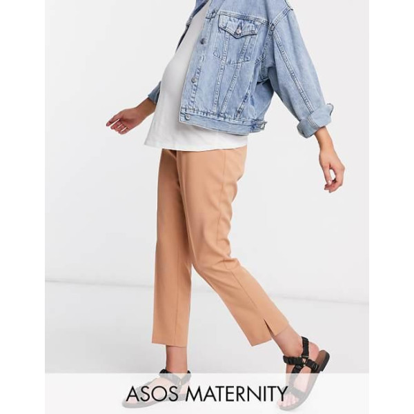 ASOS Design Womens Dark Beige Pant ANF2488 ASOS Design Womens Dark Beige Pant ANF2488