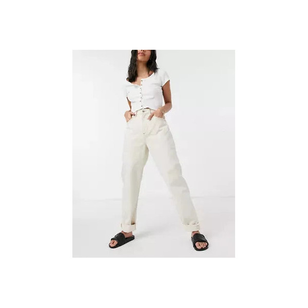 Asos Design Womens Ecru Jeans ANF1447 Asos Design Womens Ecru Jeans ANF1447