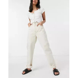 Asos Design Womens Ecru Jeans ANF1447