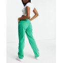 Asos Design Womens Green Jeans ANF413