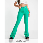 ASOS Design Womens Green Jeans ANF465  shr