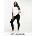 Asos Design Womens Black Maternity Trouser ANF2363