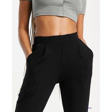 Asos Design Womens Black Sweatpant ANF620 (SHR)