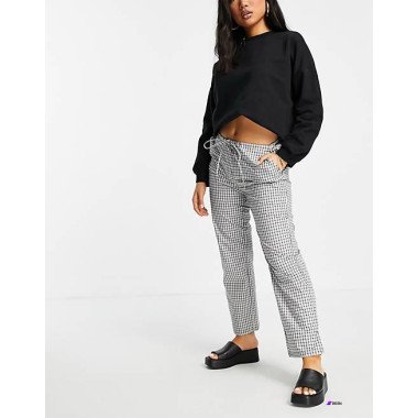 ASOS DESIGN Womens Black Trouser 101218713 AMF2484