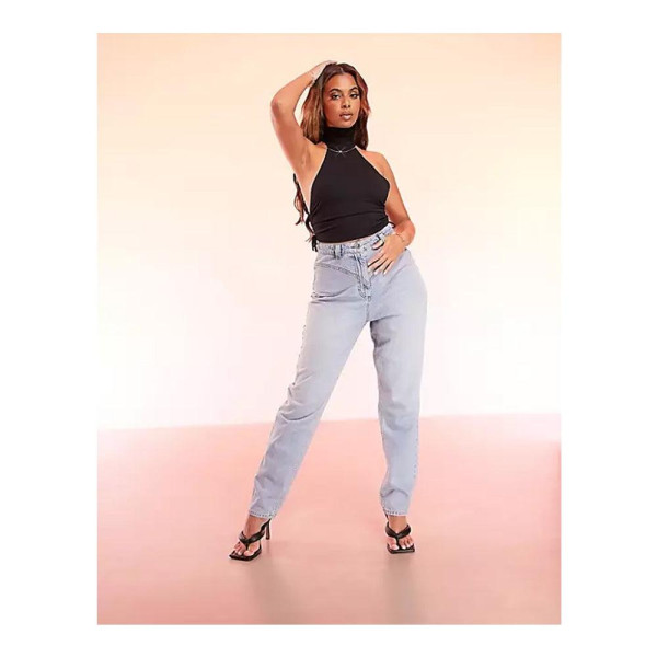 ASOS Design Womens Blue Jeans 101266449 AMF8 ASOS Design Womens Blue Jeans 101266449 AMF8