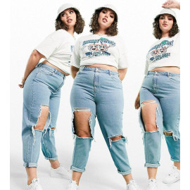 ASOS Design Womens Blue Jeans AMF917