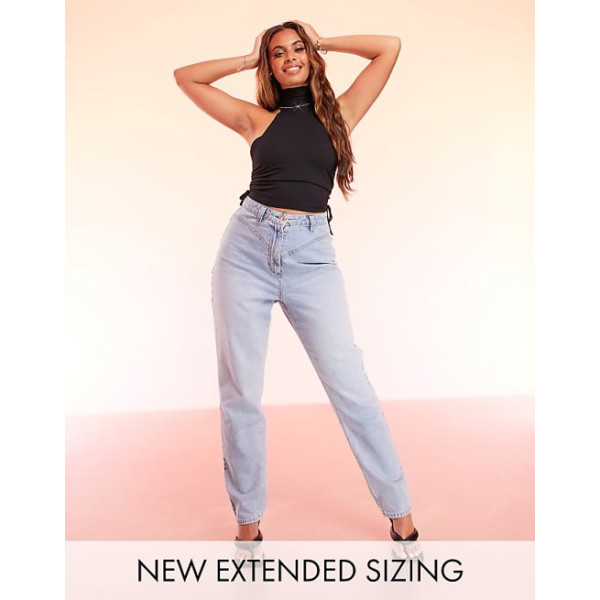 Asos Design Womens Blue Jeans ANF2919