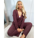ASOS  Design  Womens Plum  Knitted  Pants ANF2330
