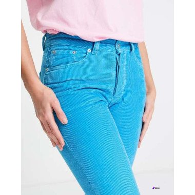 ASOS DESIGN  Womens  Blue Flare Jeans ANF2316