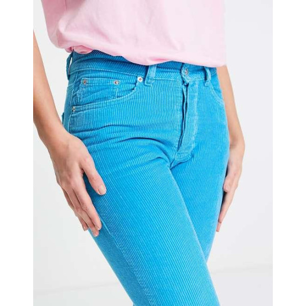 ASOS DESIGN Womens Blue Flare Jeans ANF2316 ASOS DESIGN Womens Blue Flare Jeans ANF2316