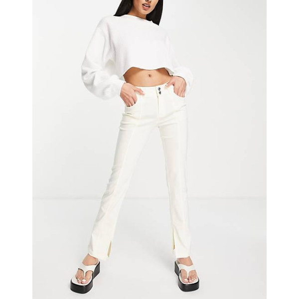 ASOS DESIGN Womens Cream Jeans AMF738 ASOS DESIGN Womens Cream Jeans AMF738