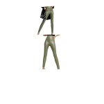 ASOS DESIGN Womens khaki Leather Legging ANF2321 ASOS DESIGN Womens khaki Leather Legging ANF2321