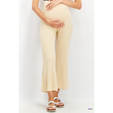 ASOS DESIGN  Womens Maternity Beige Trouser AMF763