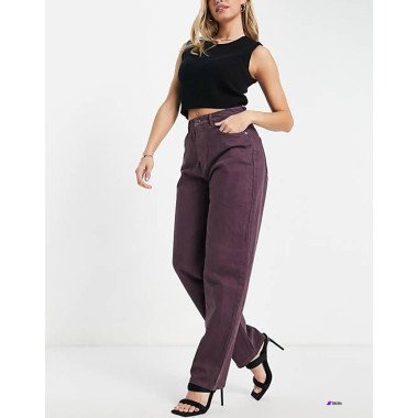 ASOS DESIGN  Womens Purple  Jeans AMF2543