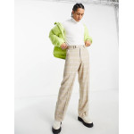 Asos Design Womens Beige Trouser ANF508