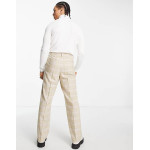 Asos Design Womens Beige Trouser ANF508