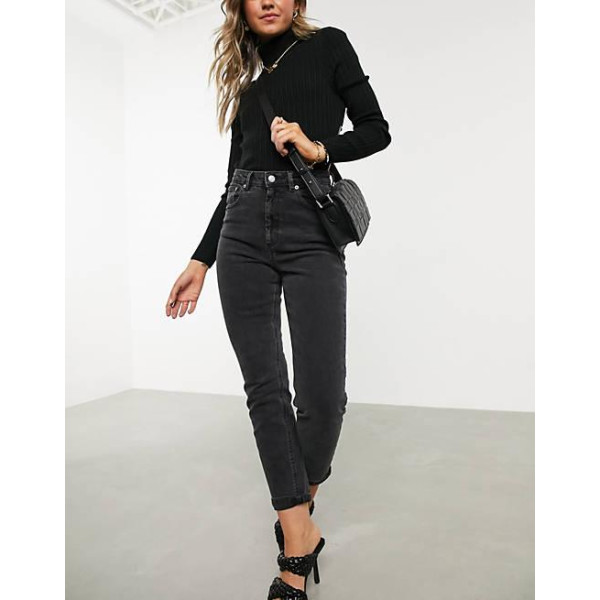 ASOS Design Womens Black Jeans 100055475 Amf1 ASOS Design Womens Black Jeans 100055475 Amf1