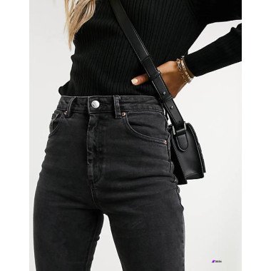ASOS Design Womens Black Jeans 100055475  Amf1