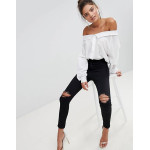 ASOS Design Womens Black Jeans 100147013 AMF535