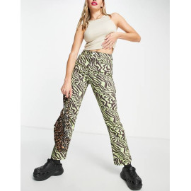 ASOS  Design  Womens Multicolor Flare  Jeans ANF2314