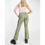 ASOS  Design  Womens Multicolor Flare  Jeans ANF2314