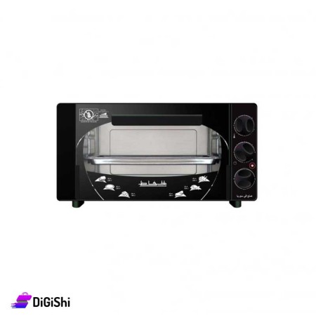 ALHAFEZ Electric Oven, Model CMOVEN50BK