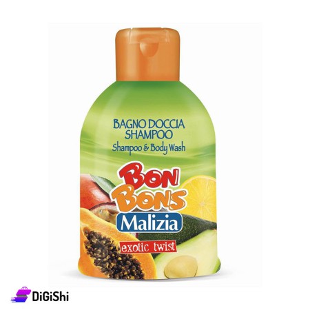 Malizia Bon Bons Exotic Twist Shampoo & Body Wash 2 in1
